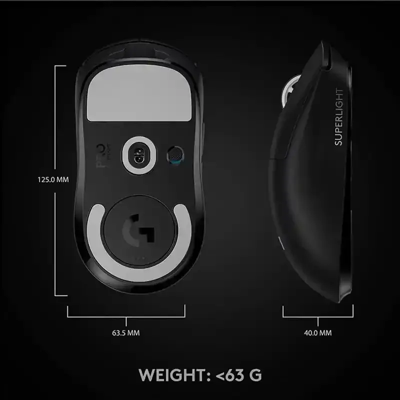 موس گیمینگ بی‌سیم لاجیتک مدل G Pro X